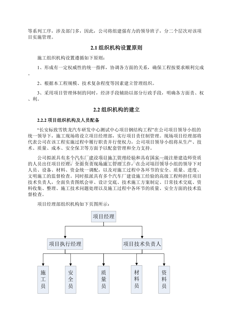 长安标致钢结构工程施工组织设计.docx_第3页