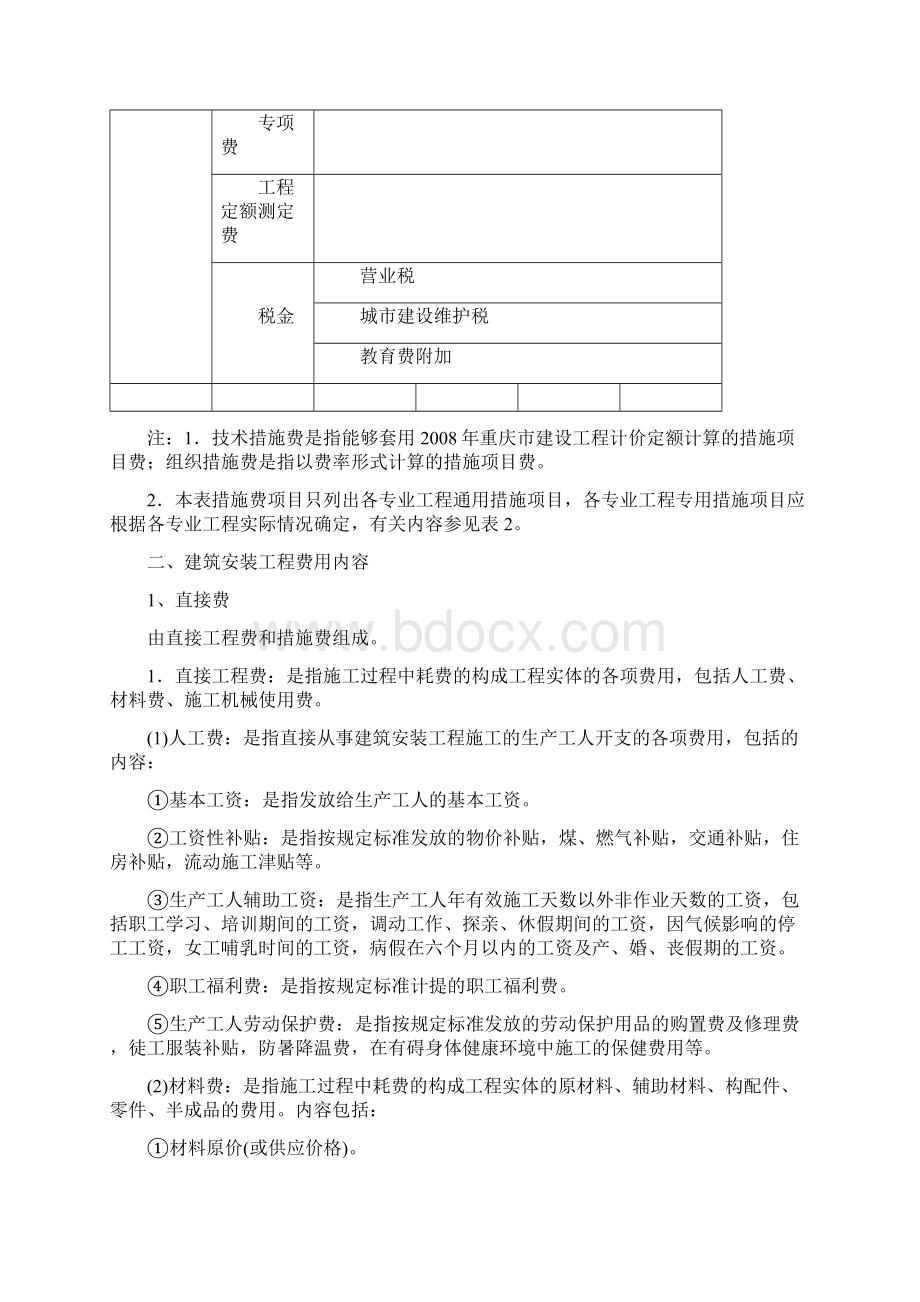 费用定额08重庆Word下载.docx_第3页