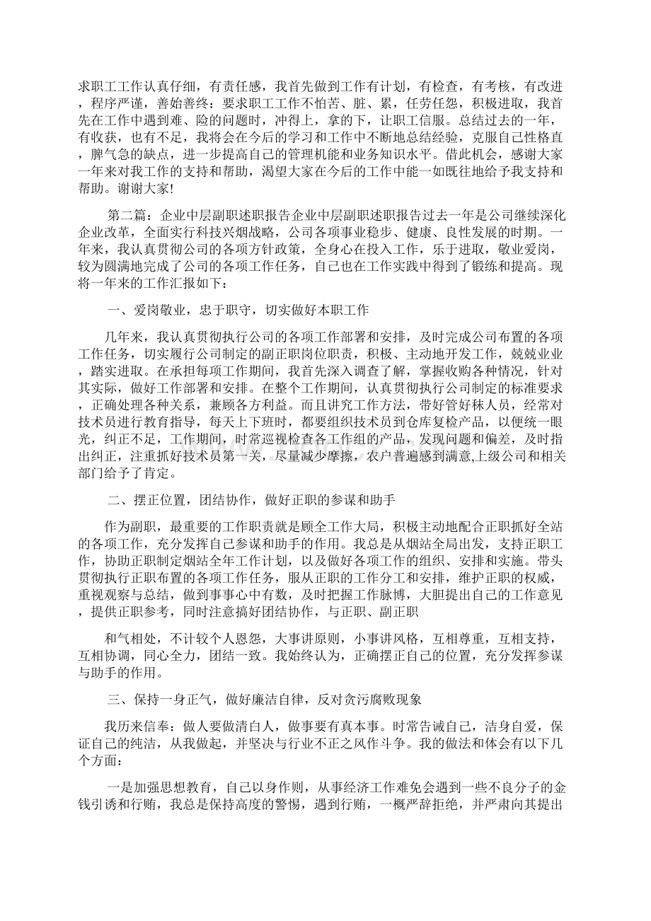 企业中层述职报告.docx_第2页