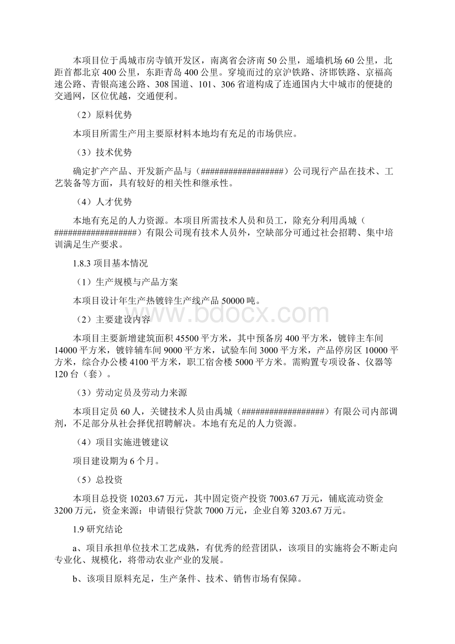 精编热镀锌生产线项目建设可行性研究报告.docx_第3页