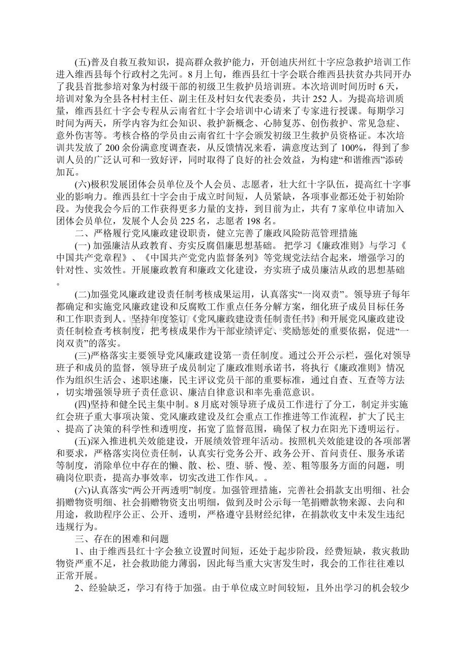 红十字工作总结和工作思路.docx_第3页