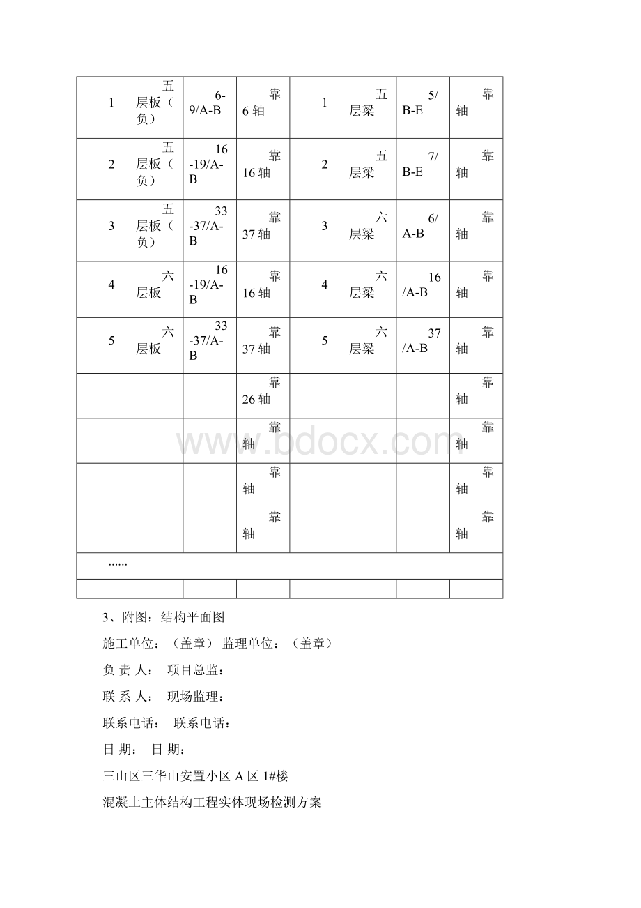 混凝土主体结构工程实体现场检测方案.docx_第2页