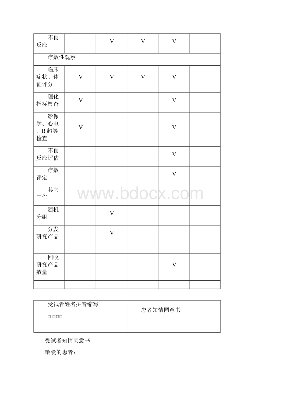 临床试验观察表CRFWord文档下载推荐.docx_第3页