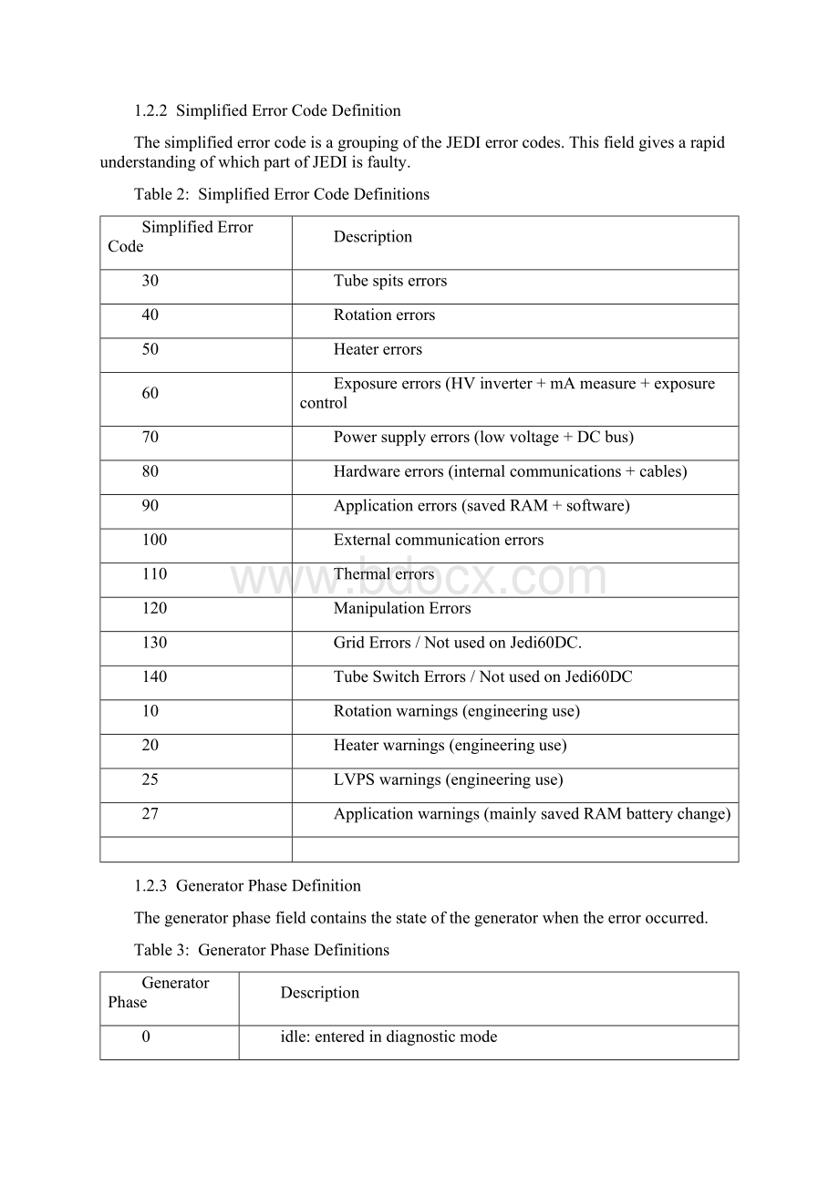 GE XRay Generation Error CodeWord文档格式.docx_第3页