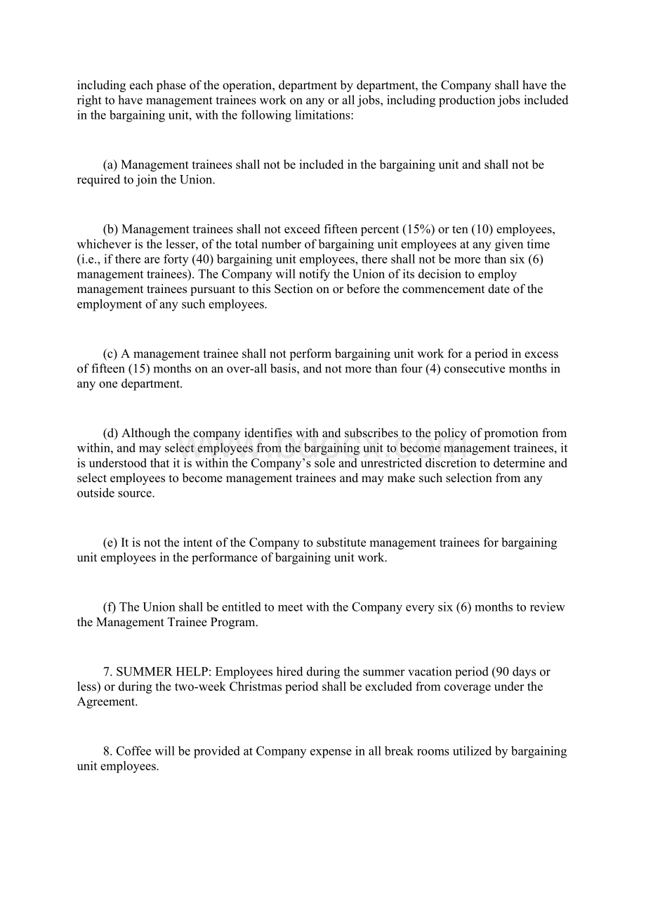 CollectiveBargainingAgreement劳资条约doc.docx_第3页