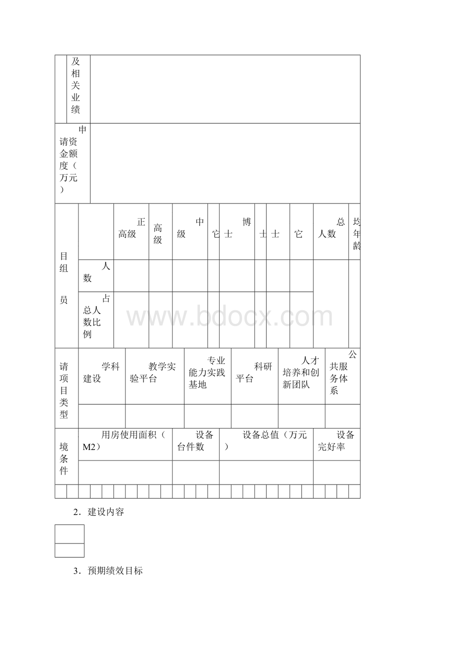 财政专项资金项目申请书Word格式文档下载.docx_第3页