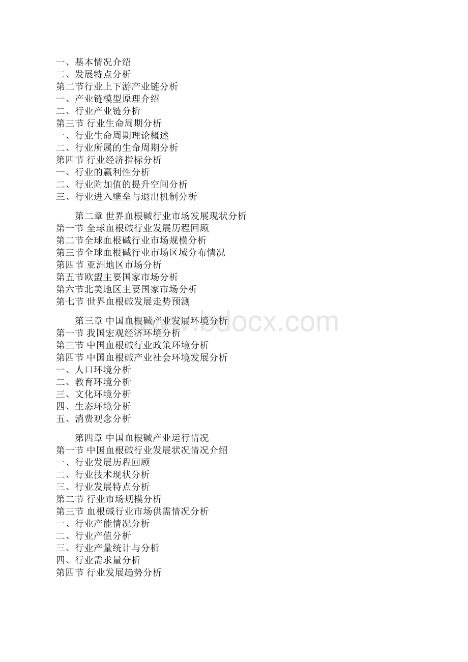 中国血根碱行业监测及未来五年投资盈利分析报告Word下载.docx_第2页