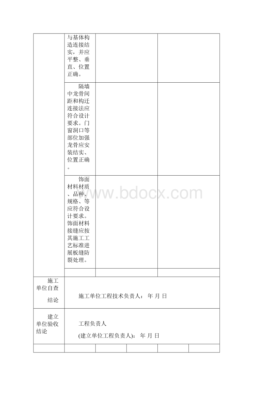 装饰装修工程项目验收单.docx_第3页