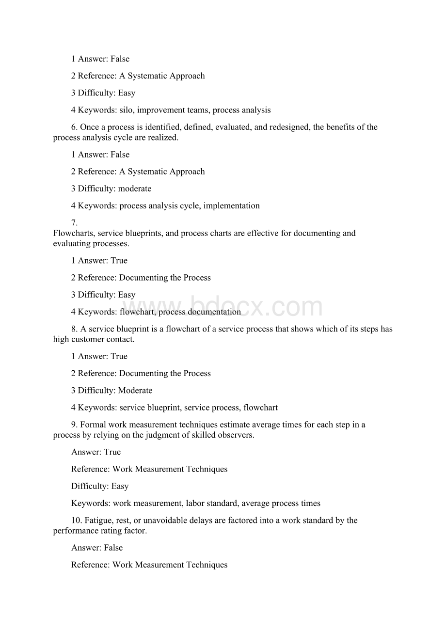 运营管理 考试题库krajewskiom9tif04.docx_第2页