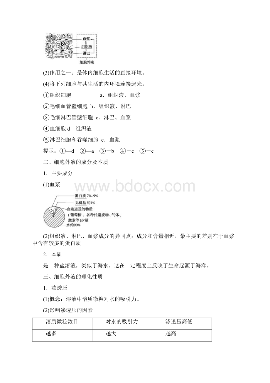 生物人教版必修三教案第1章001.docx_第2页