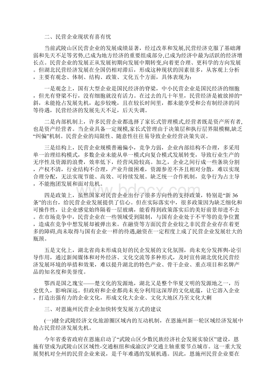 企业家座谈会演讲稿Word文档下载推荐.docx_第2页