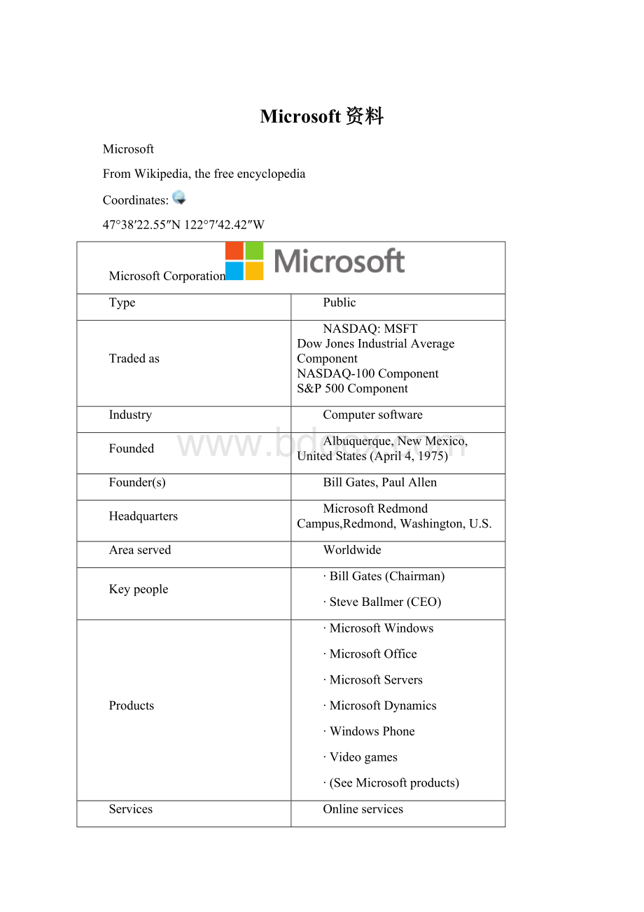 Microsoft资料Word格式.docx