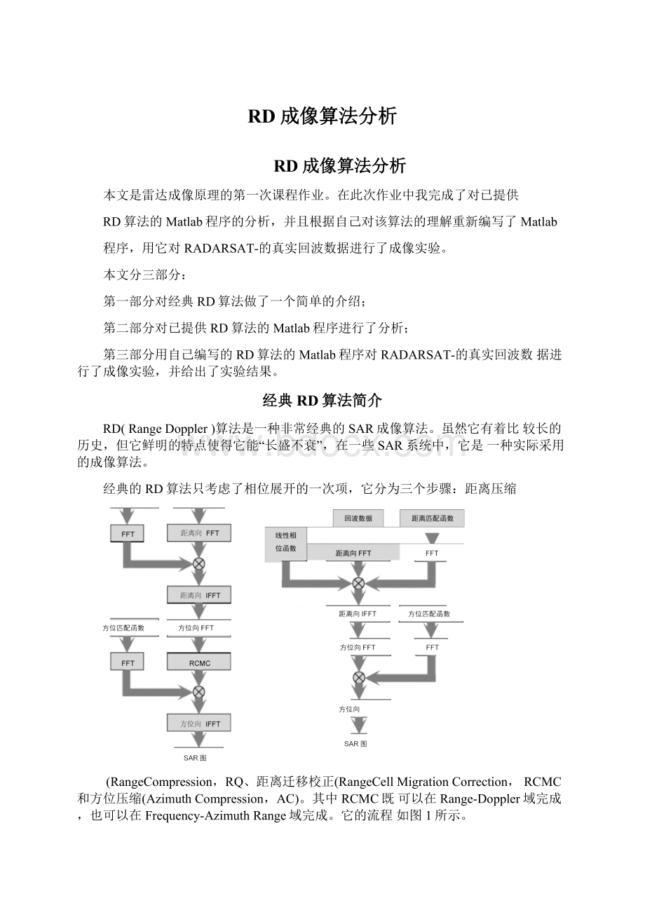 RD成像算法分析Word文件下载.docx_第1页