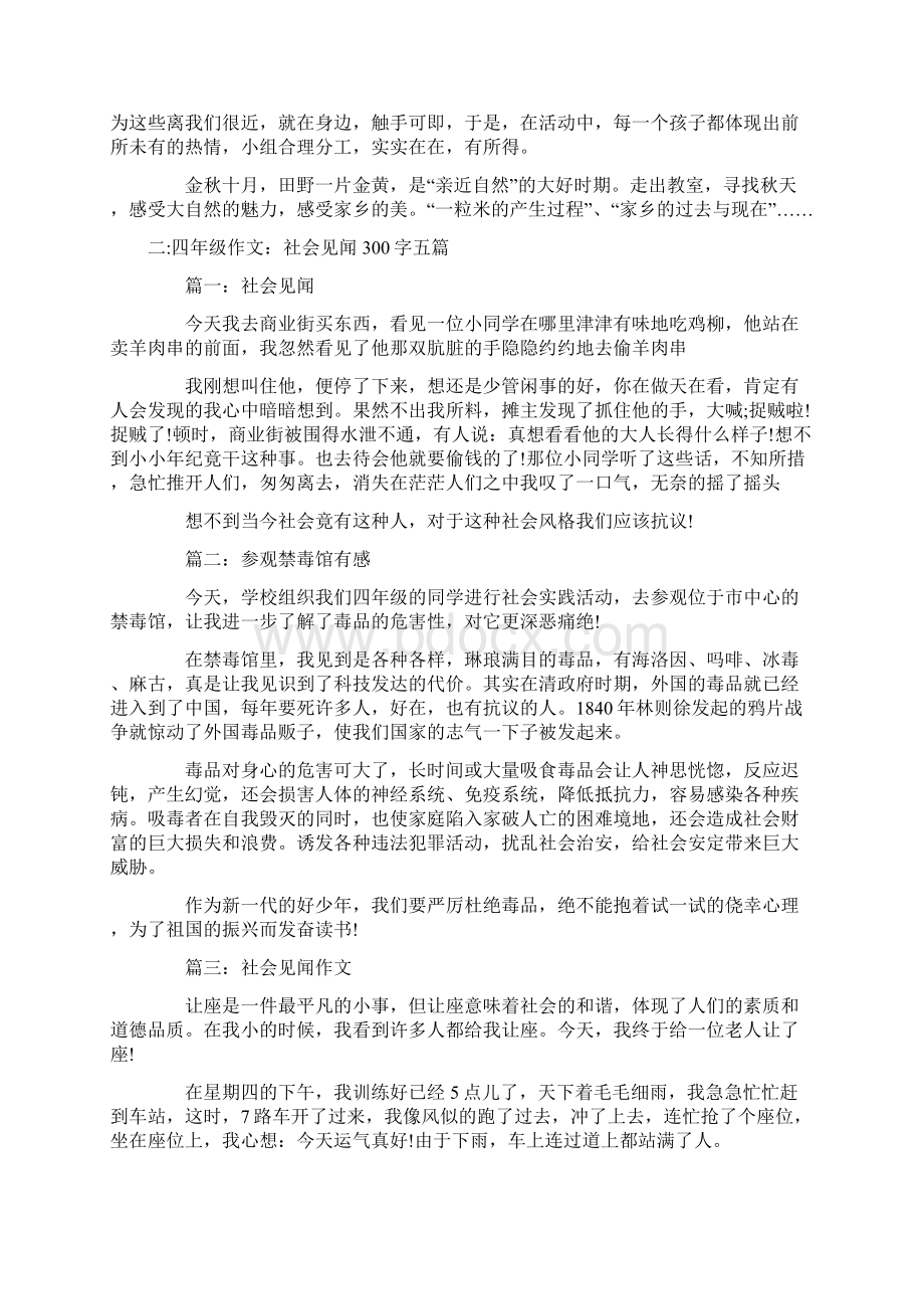 四年级社会综合实践活动作文共28页.docx_第2页