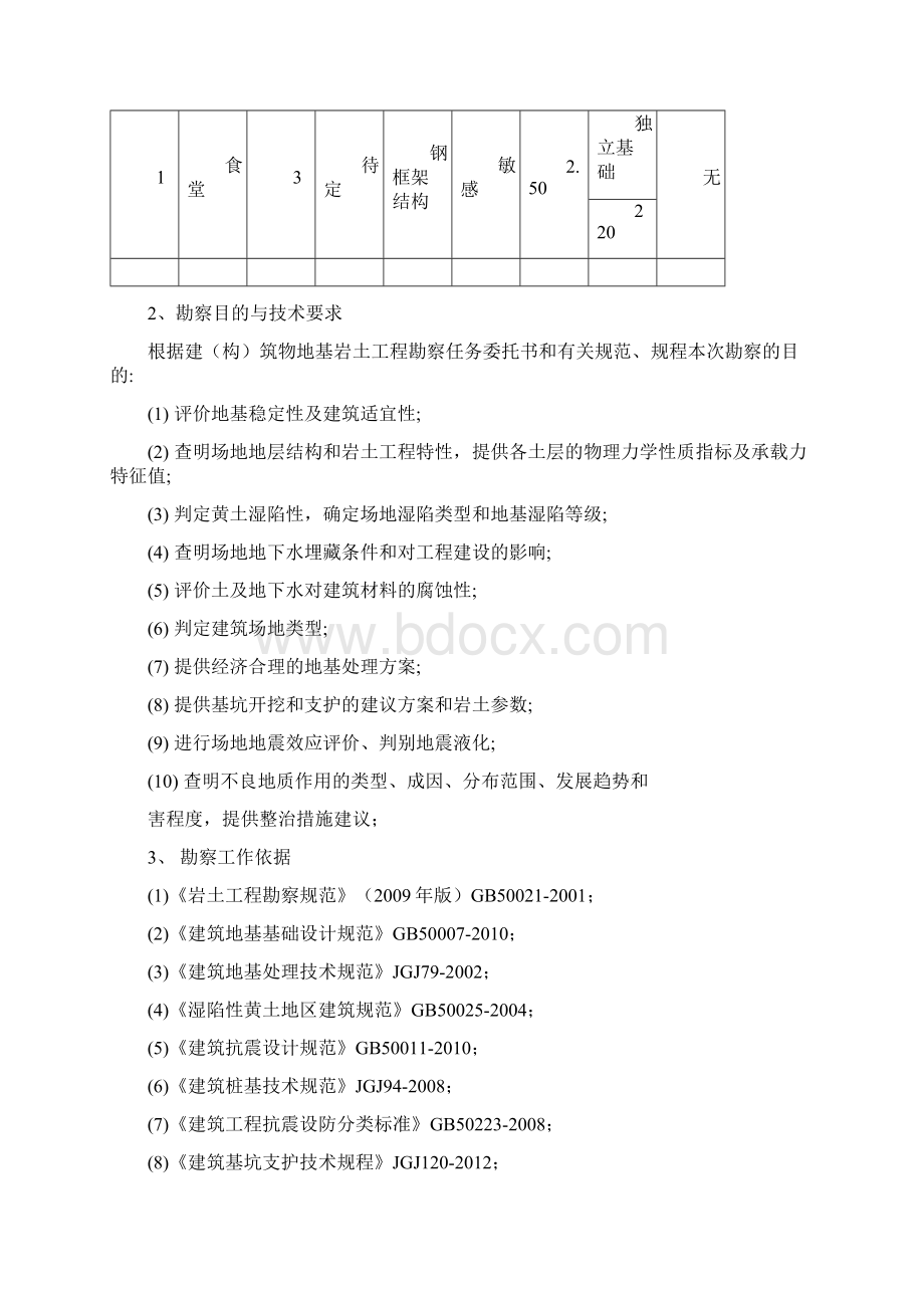 岩土工程勘察报告课程设计Word文档格式.docx_第3页