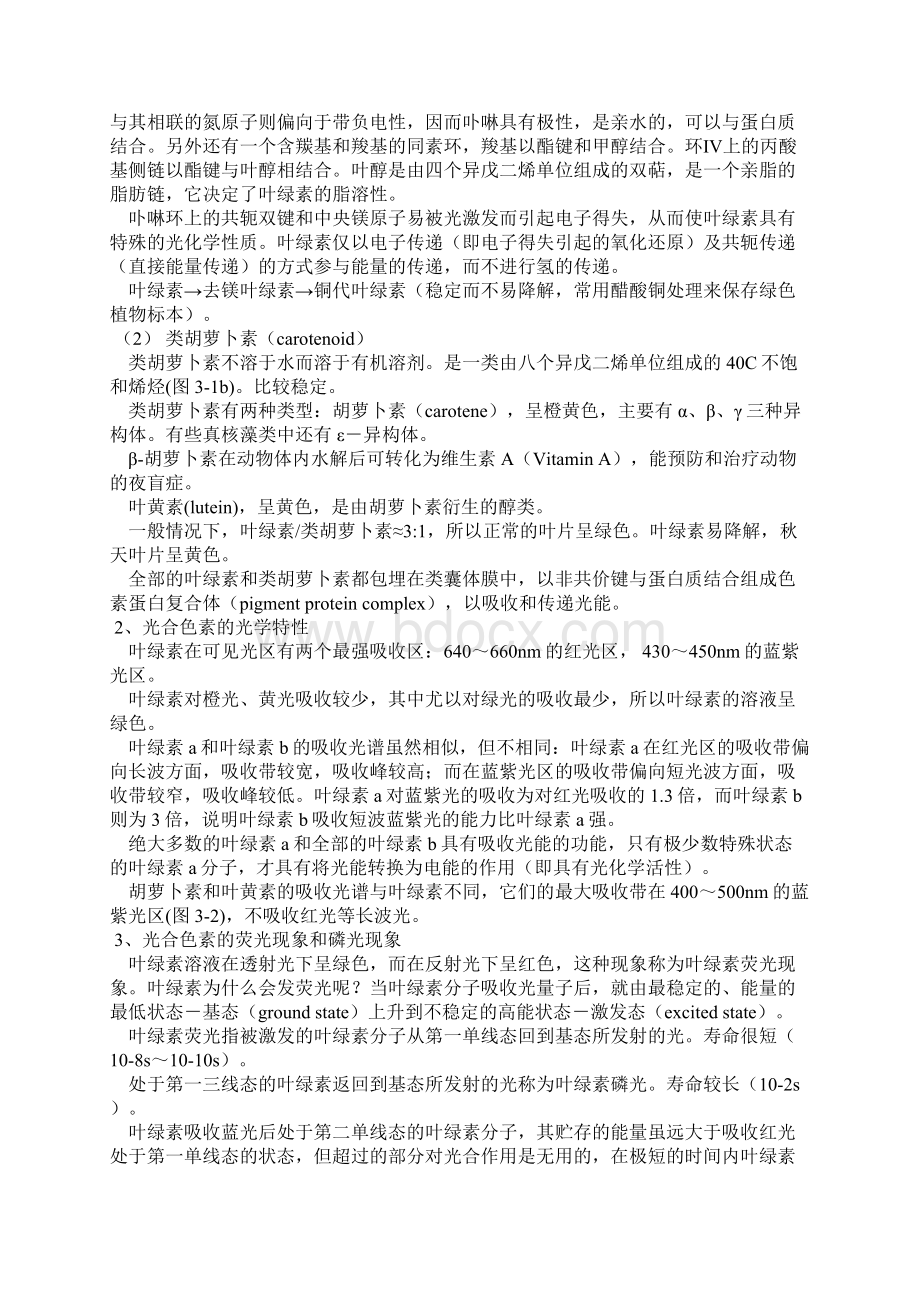 第三章 植物的光合作用Word文档下载推荐.docx_第3页