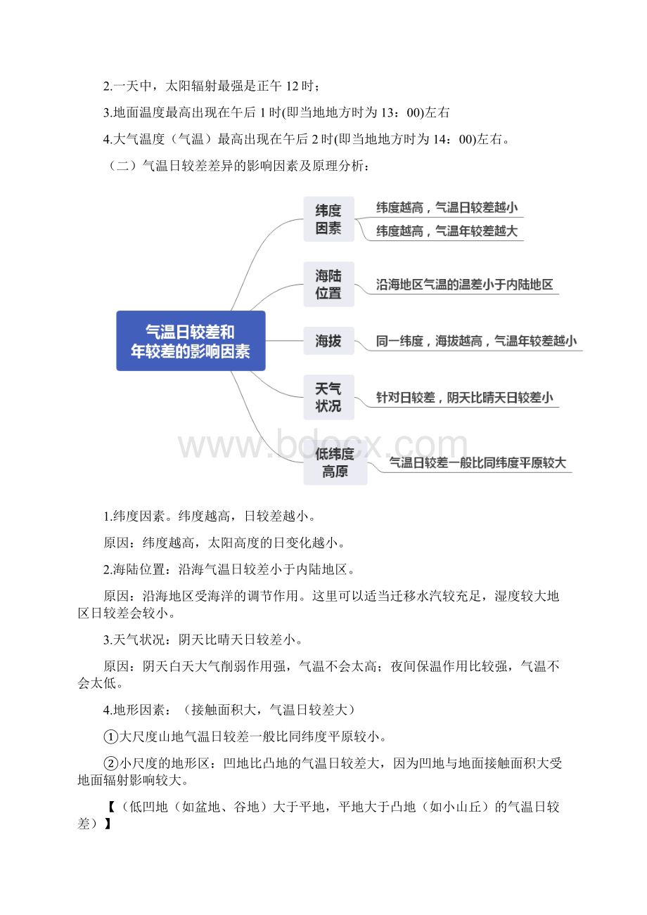 新高考地理二轮高频考点突破33 气温Word格式文档下载.docx_第2页