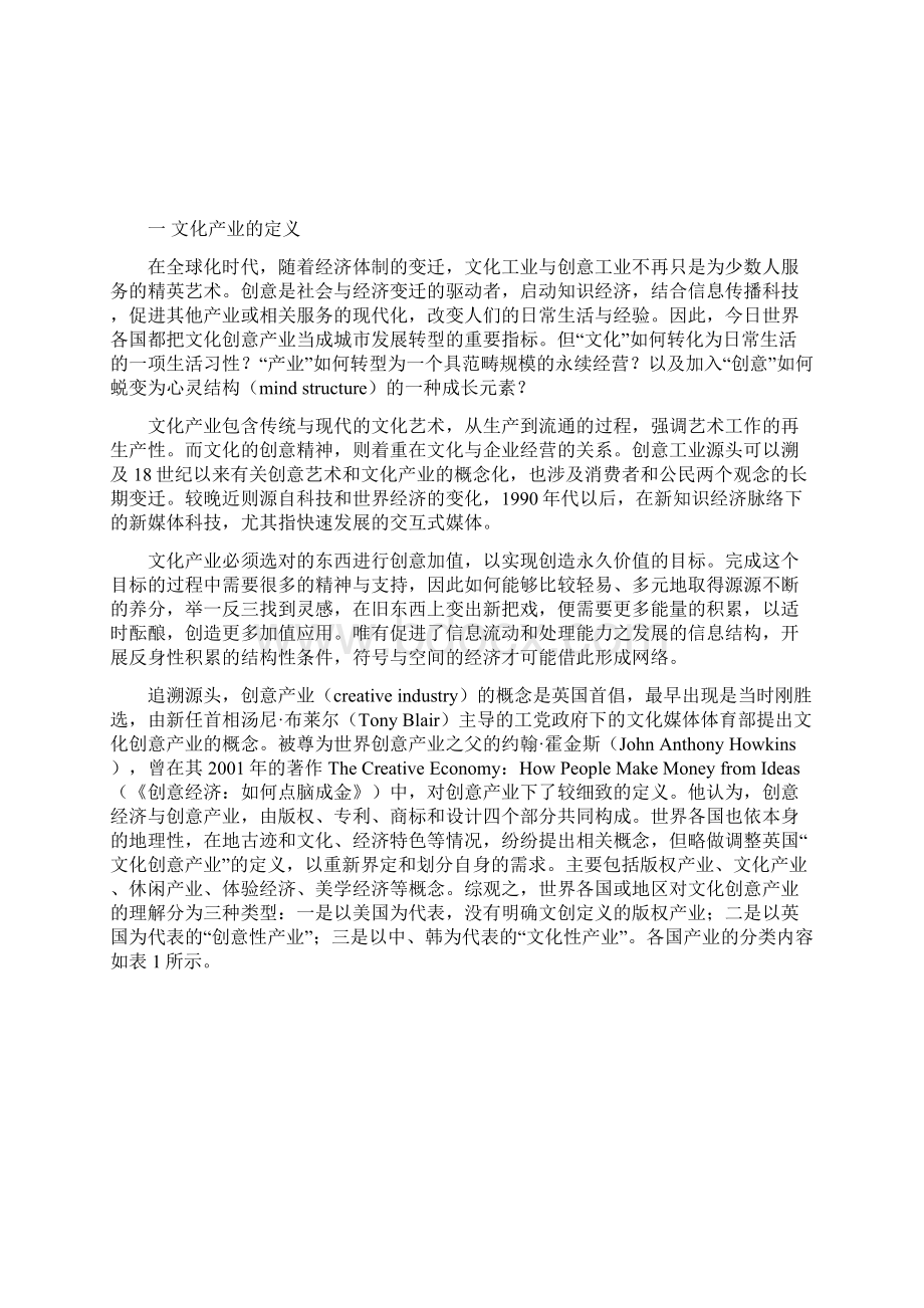 两岸文化产业创意化之国际竞争力分析Word文件下载.docx_第2页