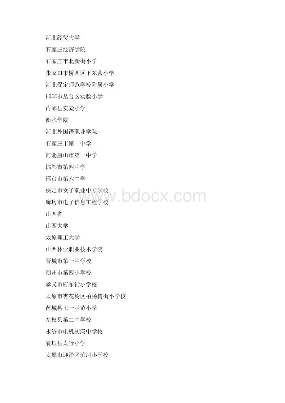 教育部国家语委关于公布第二批国家级语言文字规范化示范校名.docx_第3页