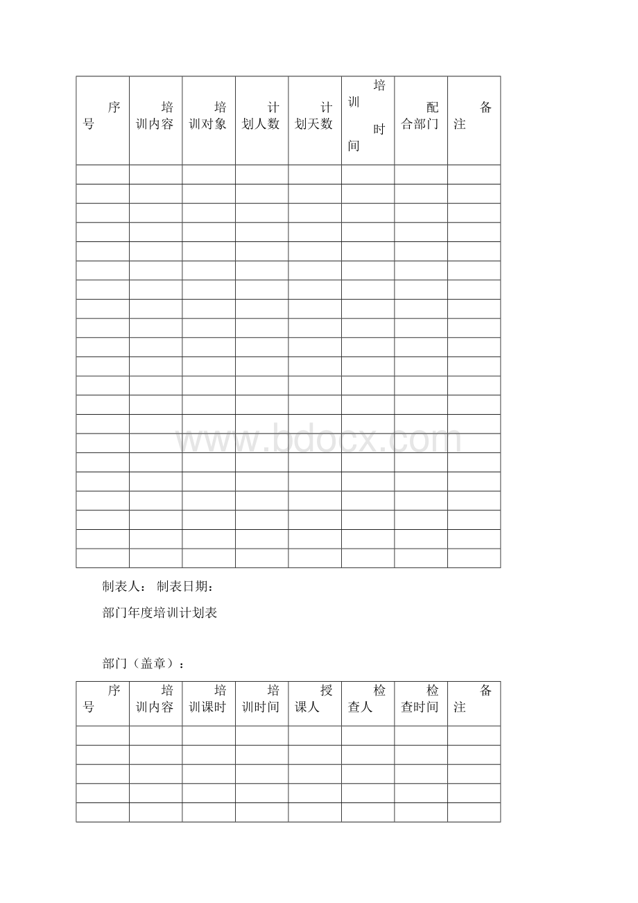 培训专用表格.docx_第2页