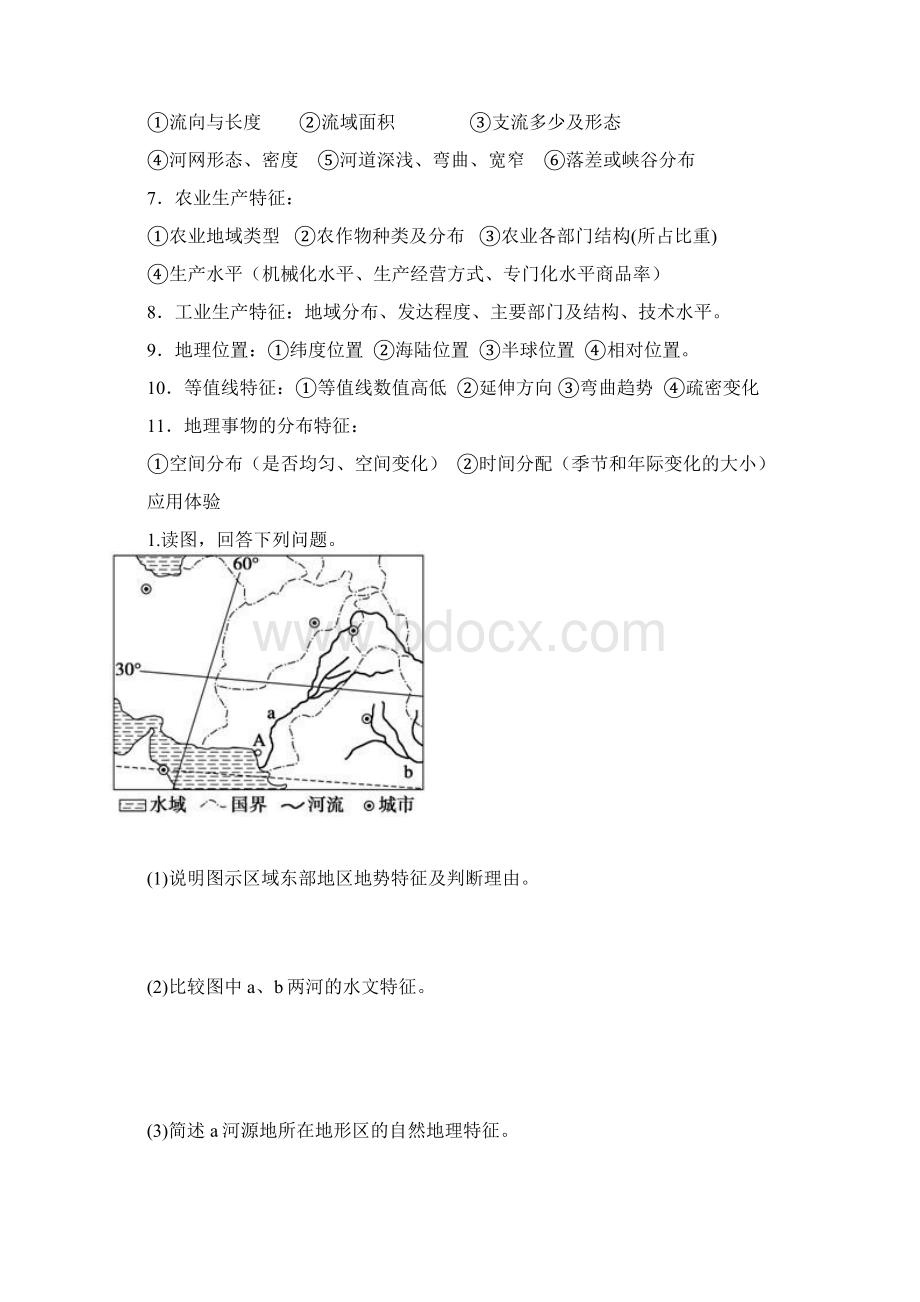 高考地理七类综合题题型与万能模板学生版.docx_第2页