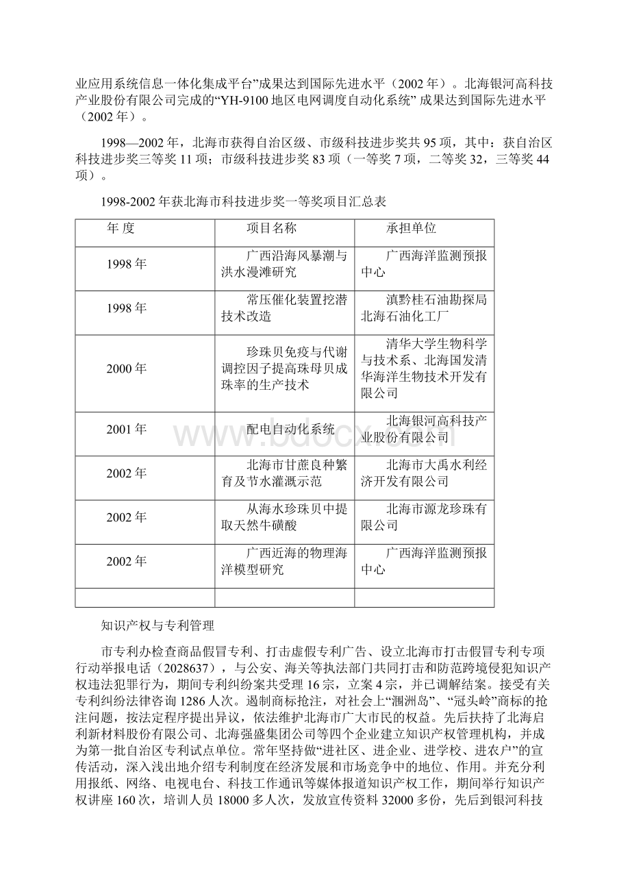 《广西通志政府志》北海市科技局上篇090819.docx_第3页