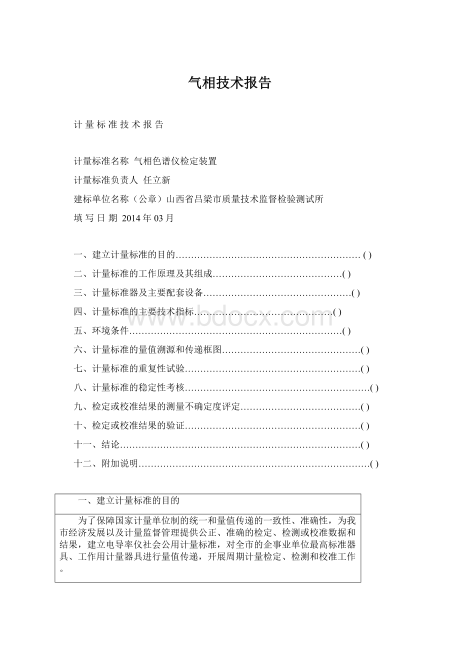 气相技术报告Word文档下载推荐.docx