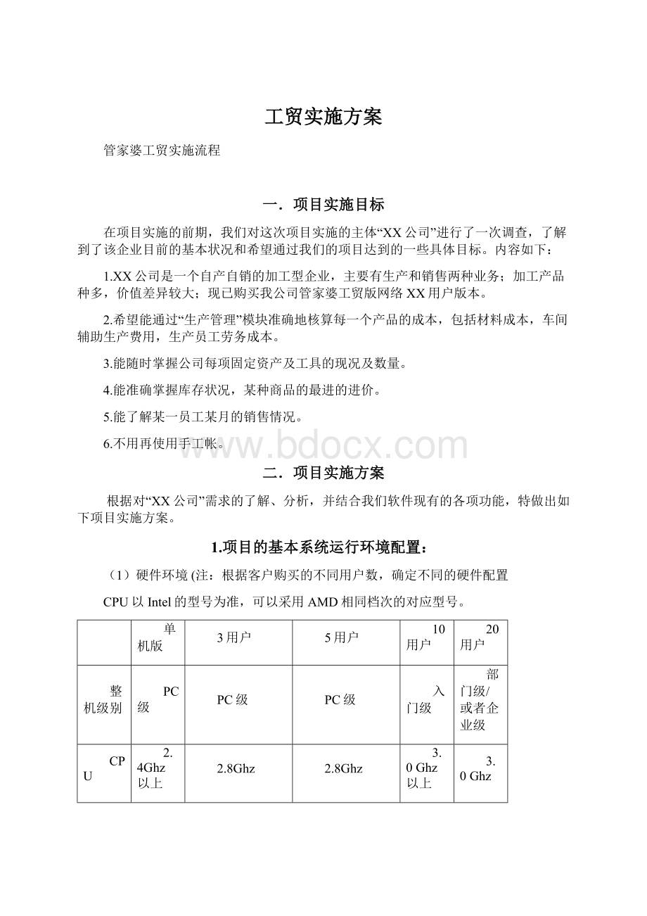 工贸实施方案Word下载.docx