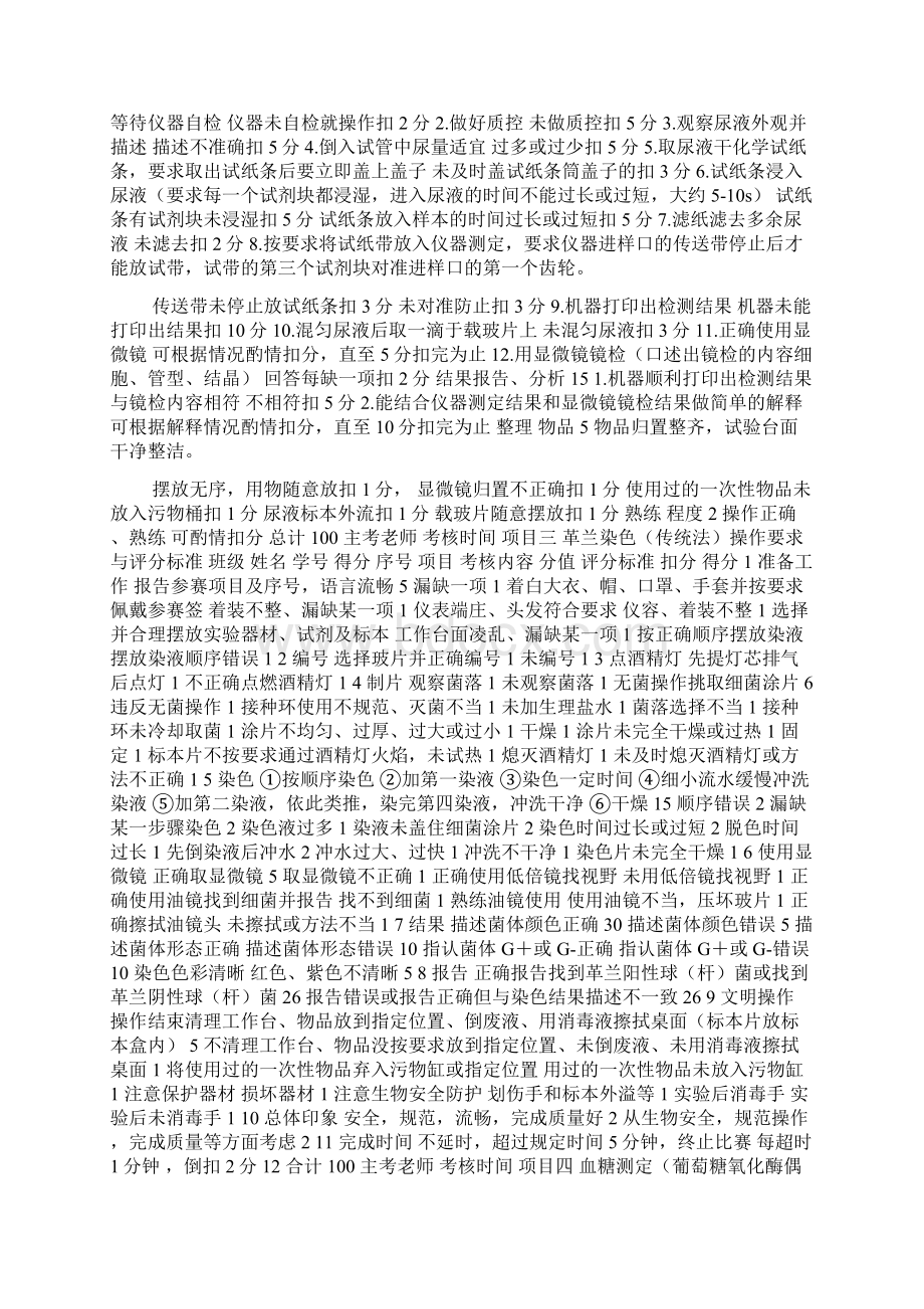 医学检验技术专业毕业考核方案doc.docx_第3页