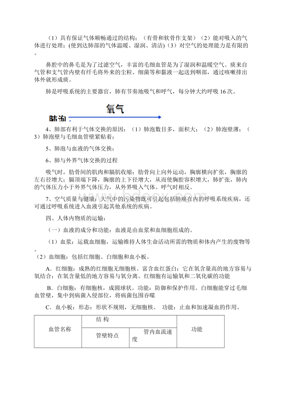 七年级生物下册期末复习资料Word下载.docx_第3页