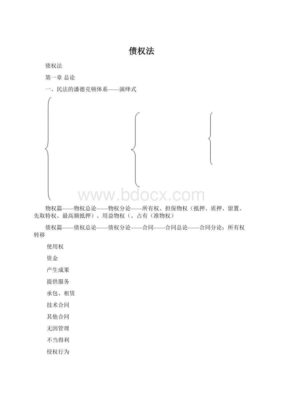 债权法Word下载.docx_第1页