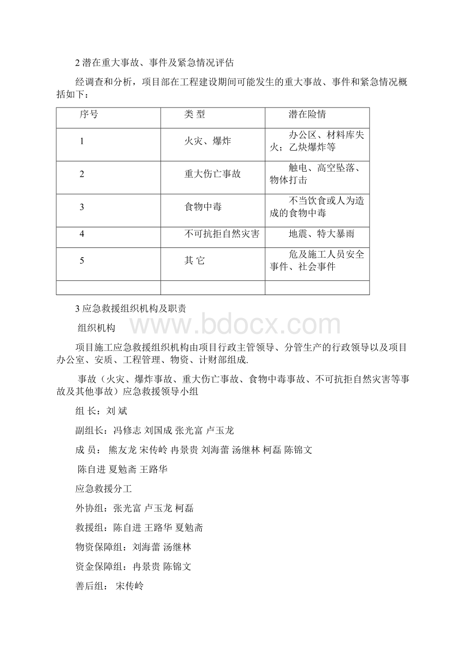 轨道交通工程应急救援预案DOC 32页.docx_第3页