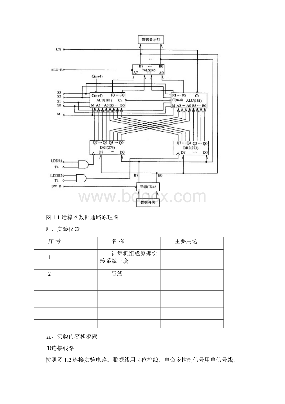 计算机组成原理实验指导书沈阳大学Word文件下载.docx_第3页