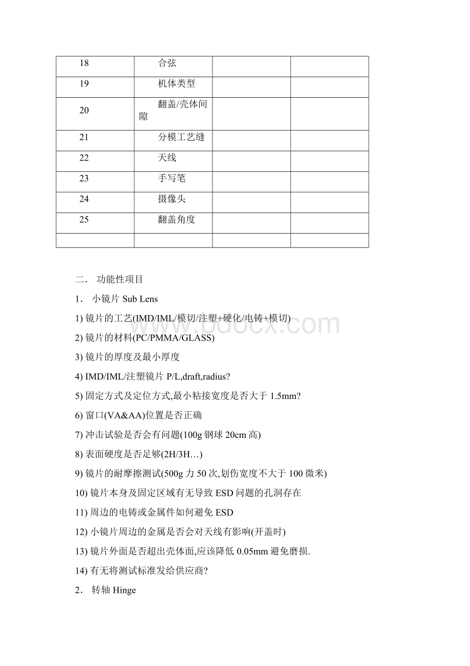 TECHFAITH手机结构设计检查表.docx_第2页