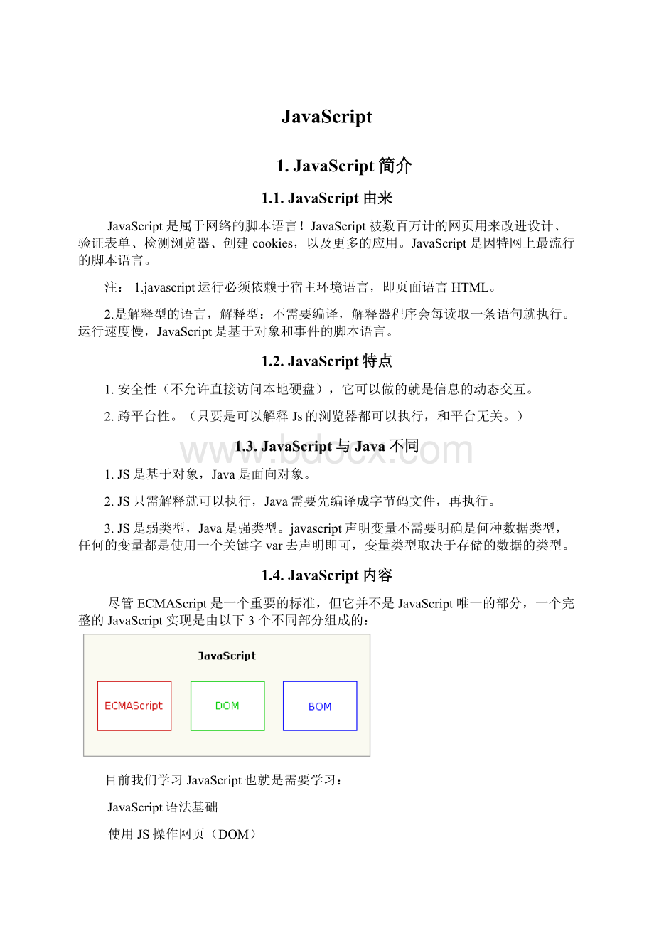 JavaScript文档格式.docx_第1页