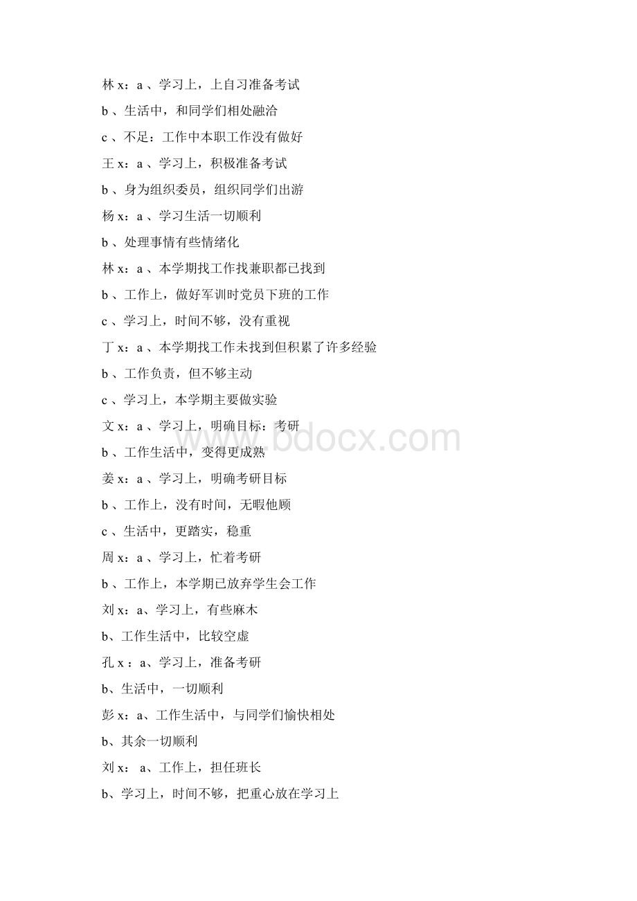 常用公文最新党支部民主生活会会议记录Word格式.docx_第2页