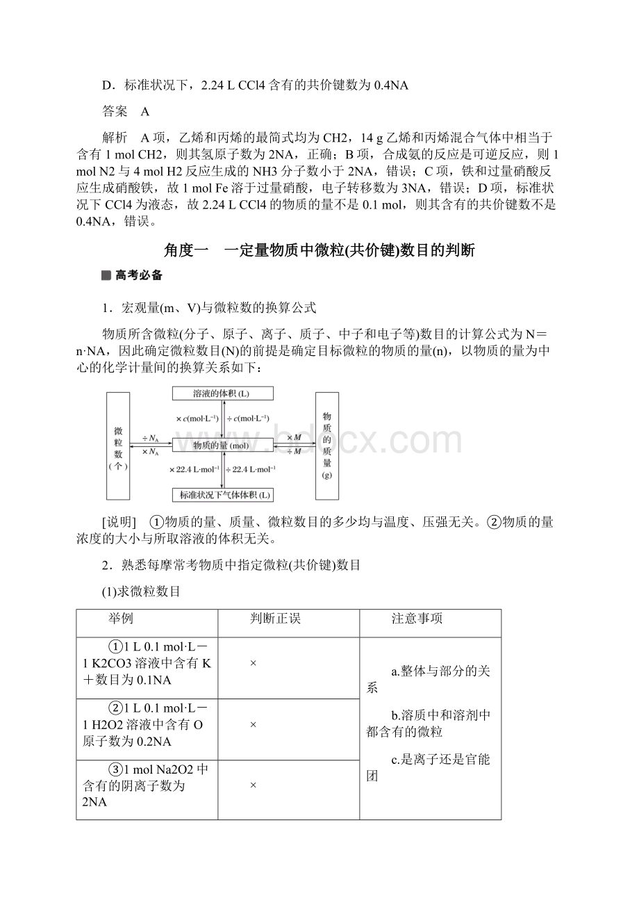 高考化学备战满分策略阿伏加德罗常数及应用.docx_第2页