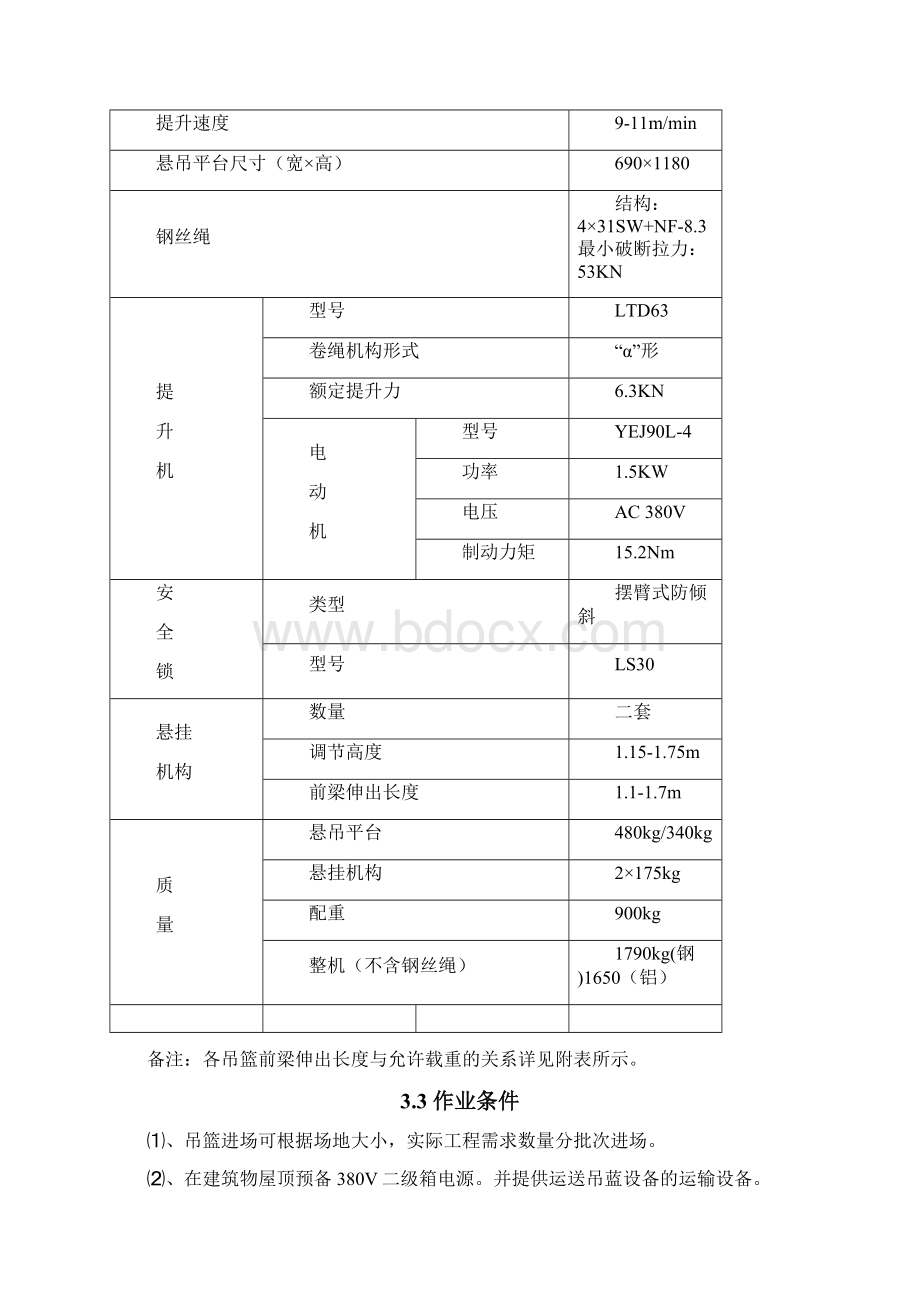 吊篮施工方案最终版word版本文档格式.docx_第3页