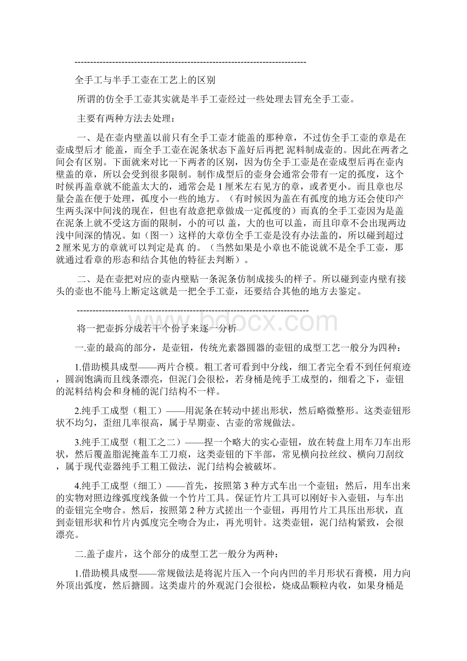 怎样鉴别全手工紫砂壶Word格式.docx_第2页