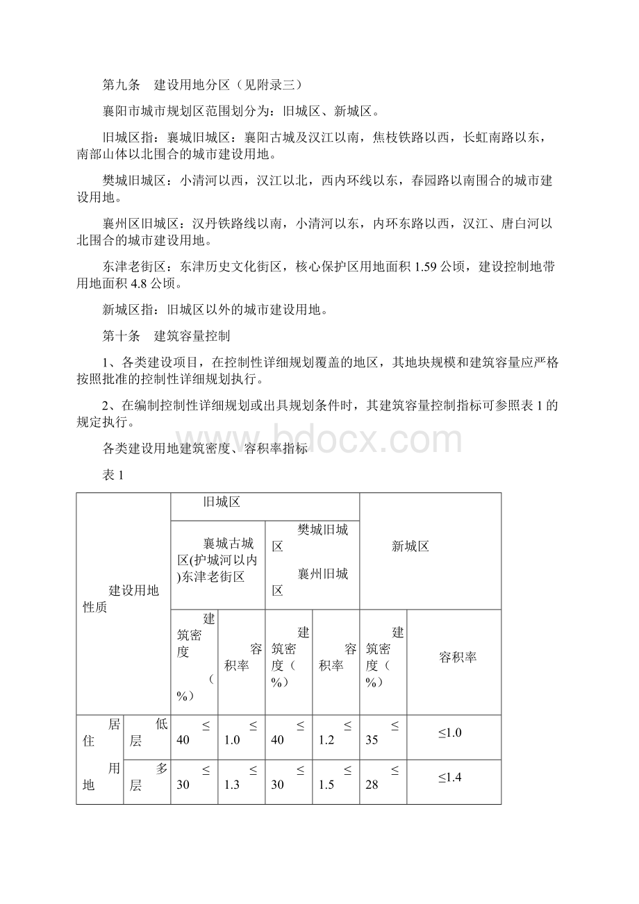 襄阳市城市规划管理技术规定.docx_第3页