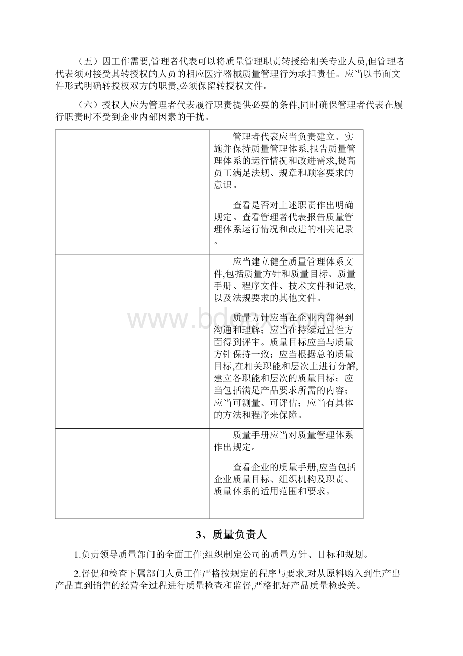 医疗器械生产企业各部门职责文档格式.docx_第3页