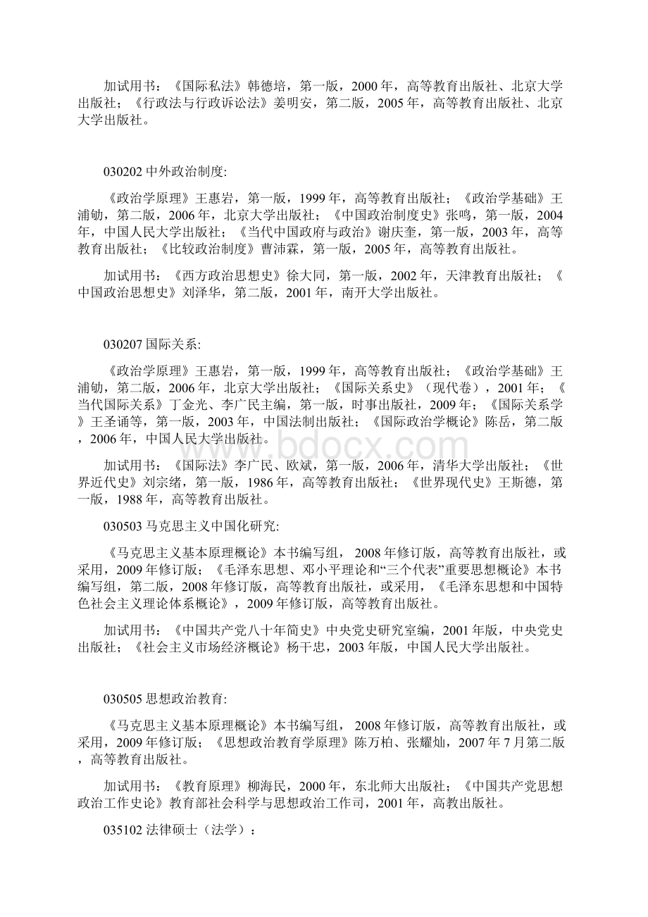 青岛大学攻读硕士学位研究生招生考试范围.docx_第3页