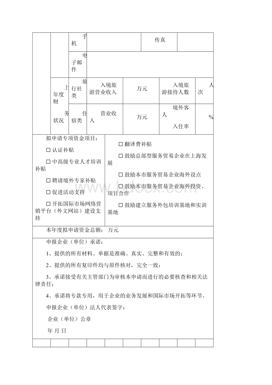 上海服务贸易发展专项资金申请汇总表.docx_第3页