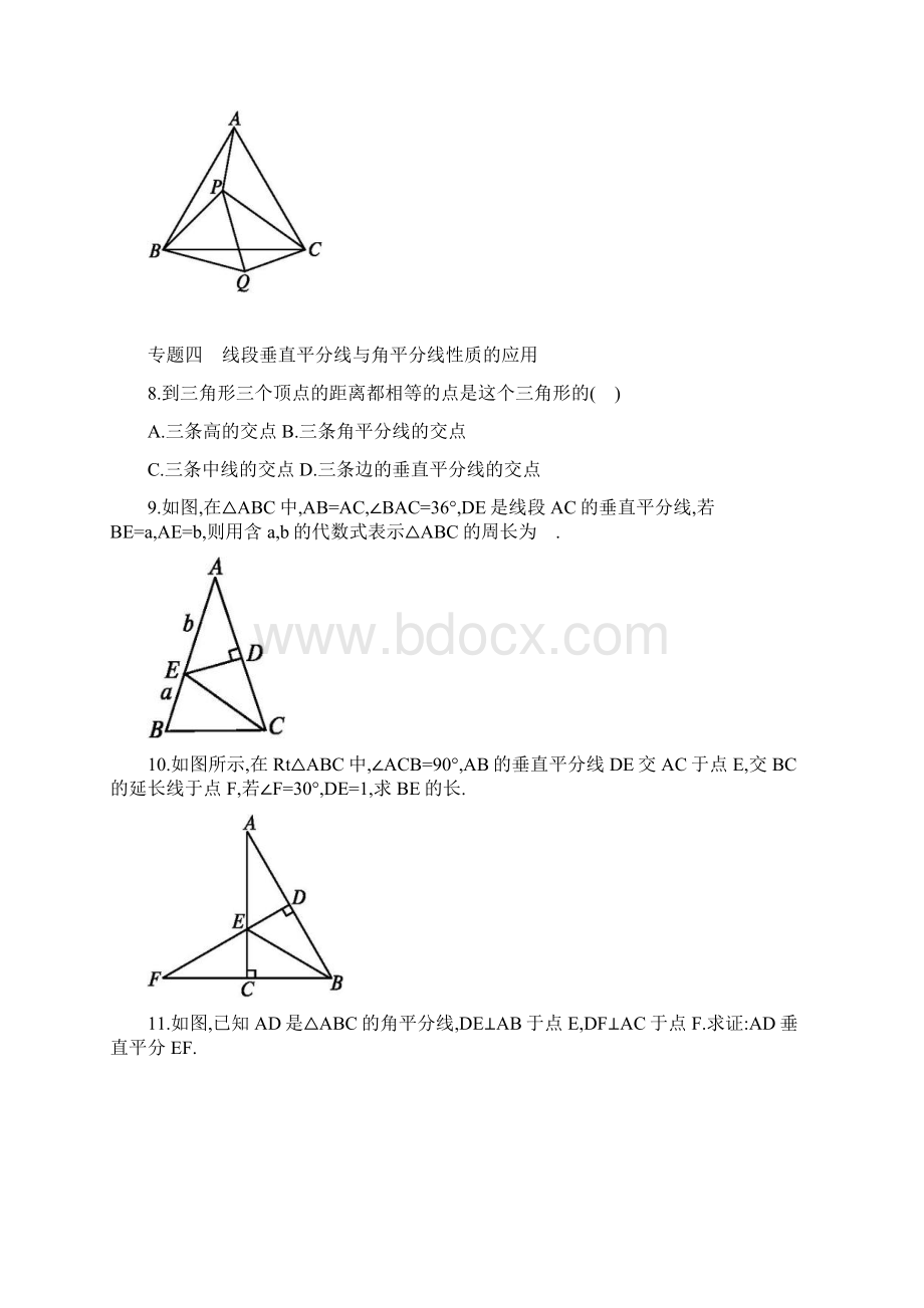 北师大八年级数学下学期期末复习专题整合训练.docx_第3页