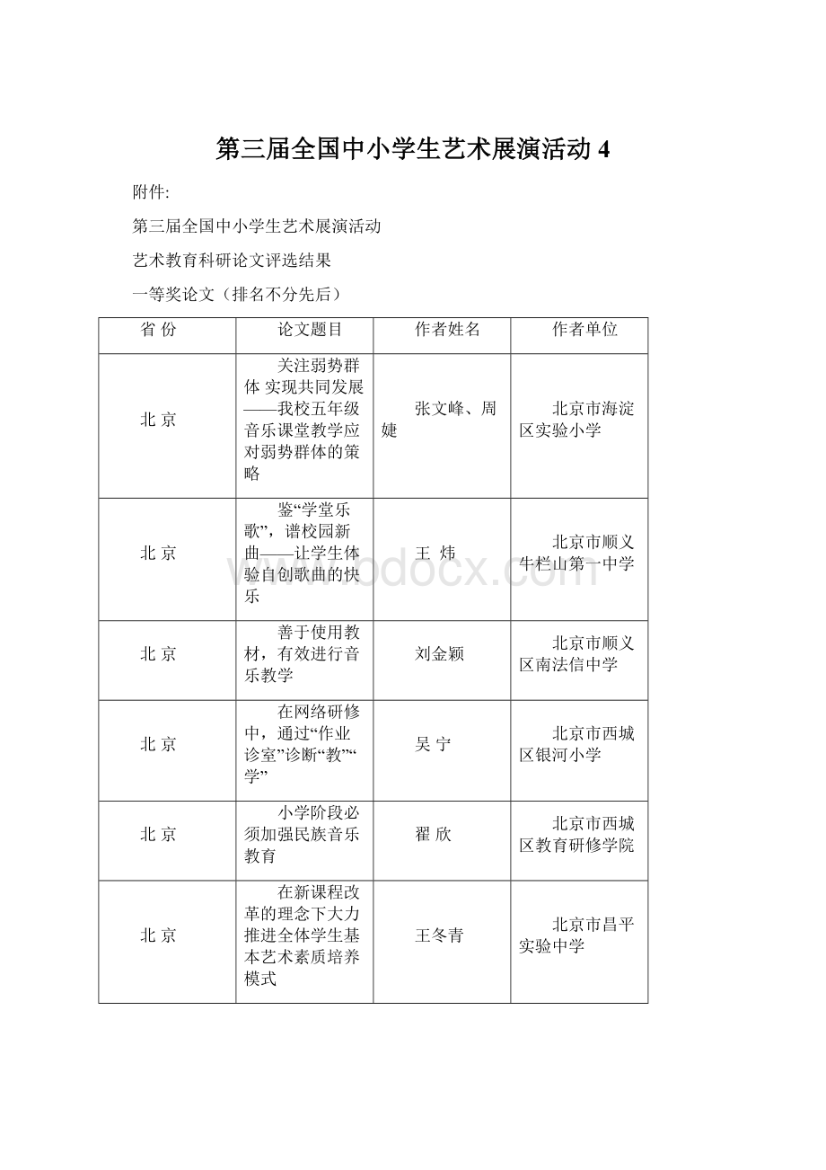 第三届全国中小学生艺术展演活动4.docx_第1页