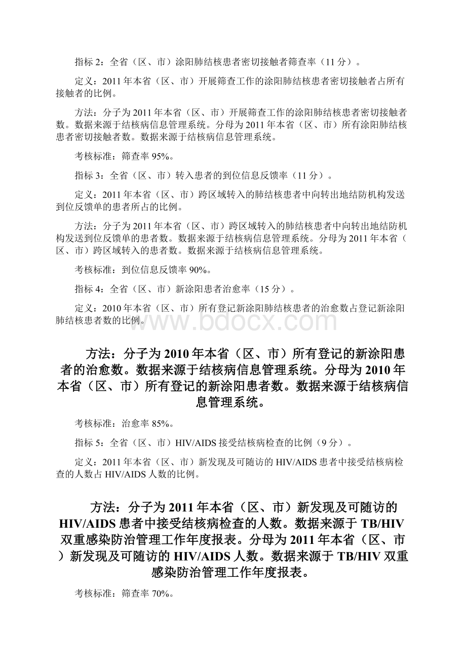 结核病防治质量考核方案Word格式文档下载.docx_第2页