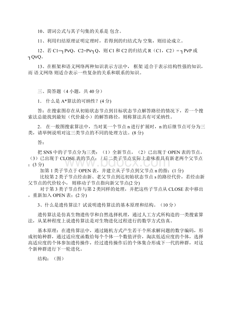 西工大计算智能试题.docx_第2页