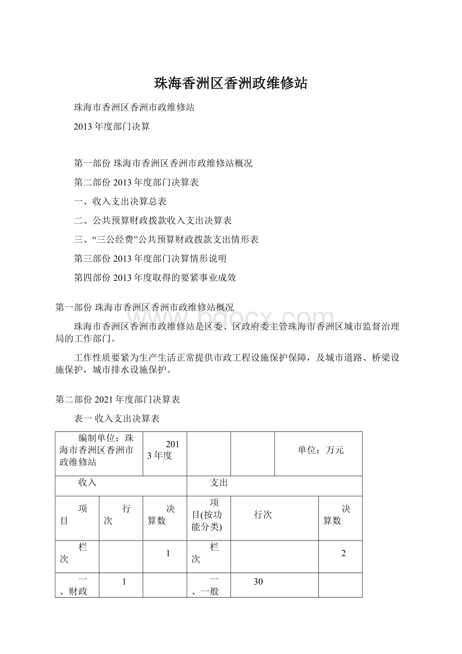 珠海香洲区香洲政维修站文档格式.docx_第1页