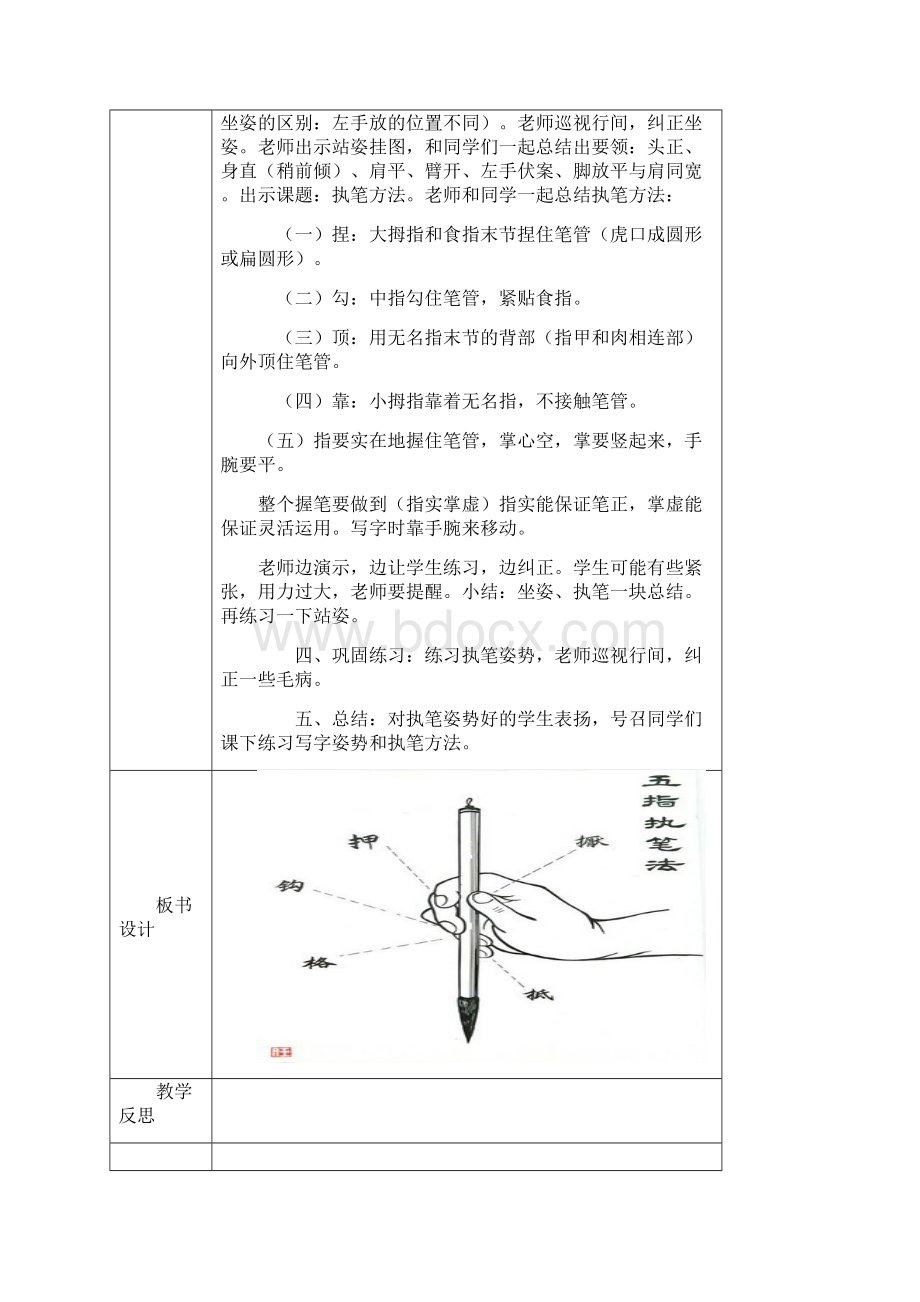 小学生毛笔书法教案 完整版Word格式文档下载.docx_第2页