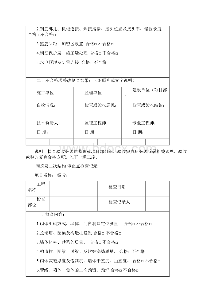 停止点检查表Word文档格式.docx_第3页